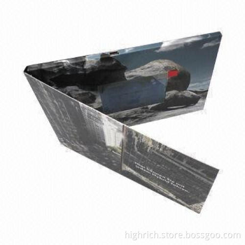 3.5-inch Video Special Greeting Card with 128MB to 2GB Memory Capacity